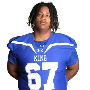 Ethan Guillory, interior offensive lineman at C.E. King High School