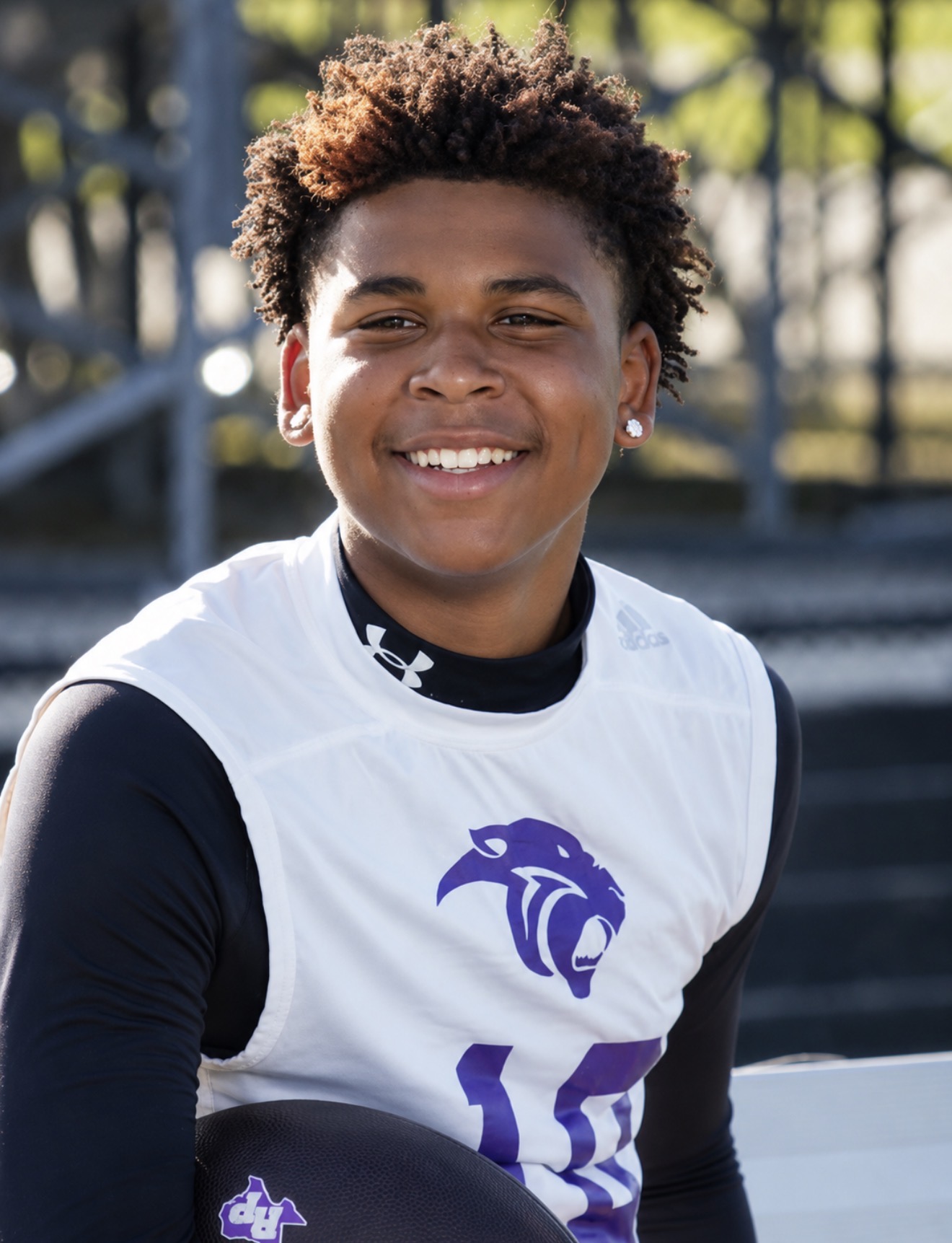 Prince Nash, quarterback at Ridge Point High School