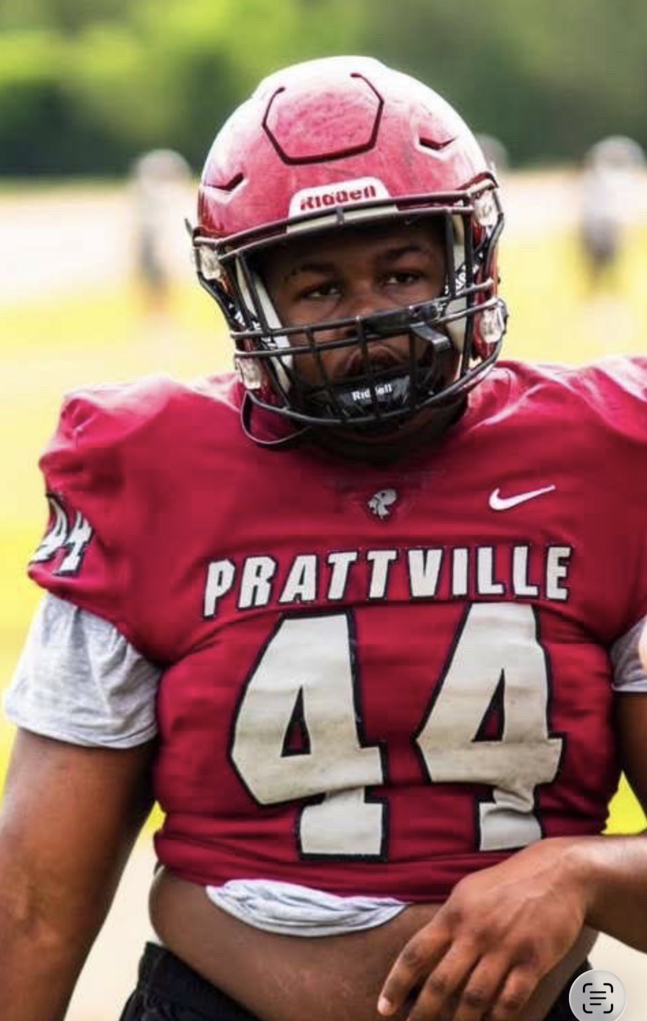 Ricardo Bam Parker, defensive lineman at Prattville High School